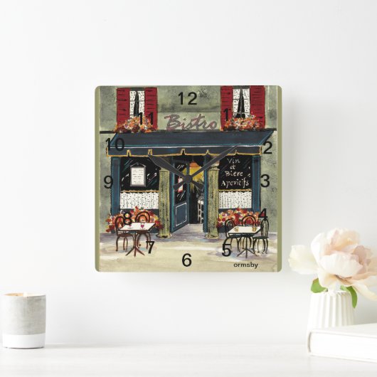 Bistro Wall klok (Huis)