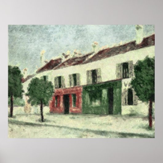 Bistrot in de buitenwijken poster (Voorkant)