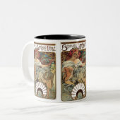 Bisuits Lefevre-Utile Tweekleurige Koffiemok (Voorkant links)