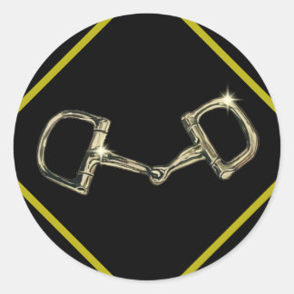 bit in diamant ronde sticker