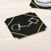 bit in diamond kartonnen onderzetters (Gekanteld)