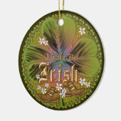 Bit O Irish Keramisch Ornament (Links)