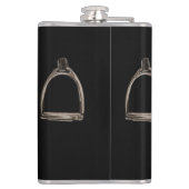 bit & stirrup heupfles (Achterkant)