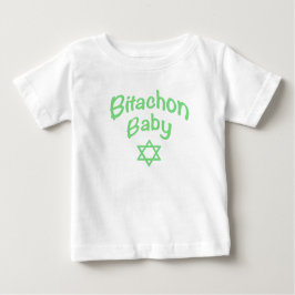 Bitachon Baby Groen T-shirt
