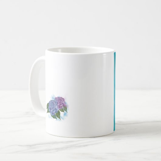 Bitachon Blue Rozen 2 Mok (Voorkant links)