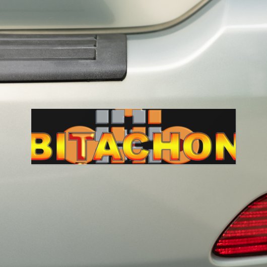Bitachon Bumpersticker (Op auto)