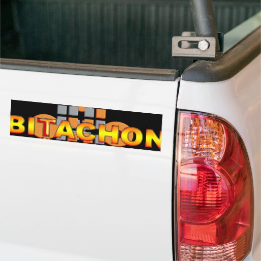 Bitachon Bumpersticker (Op Truck)