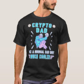 Bitangle Crypto Father Dad Trader Crypto T-shirt (Voorkant)