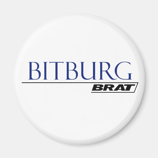 Bitburg Brat -A001L Magneet (Voorkant)