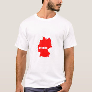 Bitburgse paspoortstempel t-shirt