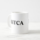 Bitca - dubbelzijdig koffiemok (Voorkant links)