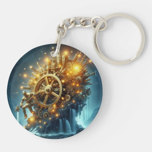 BitCap BitCoin-Sleutelhanger Sleutelhanger (Achterkant)