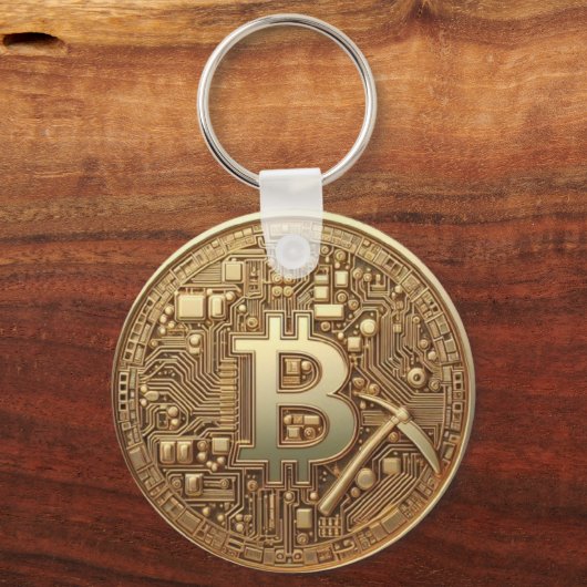 BitCap Sleutelhanger Silver en Gold (Achterkant)