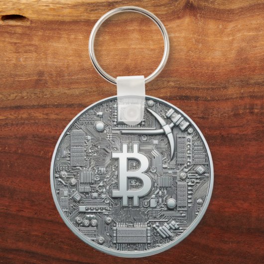 BitCap Sleutelhanger Silver en Gold (Voorkant)