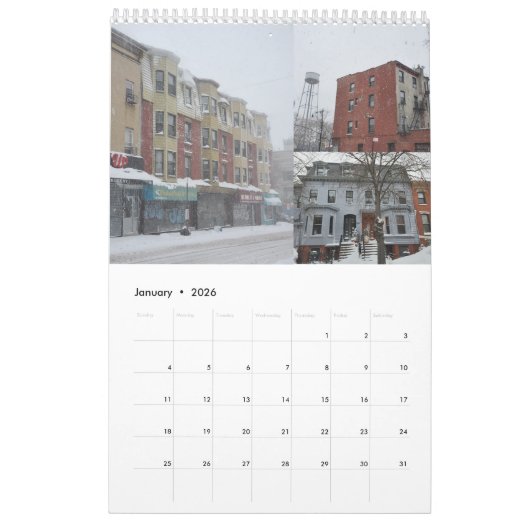 Bitchakes' NYC 2023 Calendar Kalender (Jan 2026)