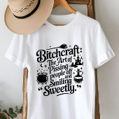 Bitchcraft: de kunst van het pissen van mensen Tri-Blend shirt