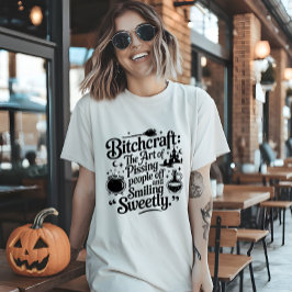Bitchcraft: de kunst van het pissen van mensen Tri-Blend shirt