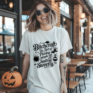 Bitchcraft: de kunst van het pissen van mensen Tri-Blend shirt