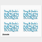 Bitchen Boutique Title Rectangle Stickers (4) (Vel)
