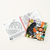 BITCHEN KITCHEN cute dog cooking RECIPE Notebook Notitieboek (Binnen)