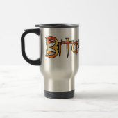 BitchFire Logo Travel Mug Reisbeker (Links)