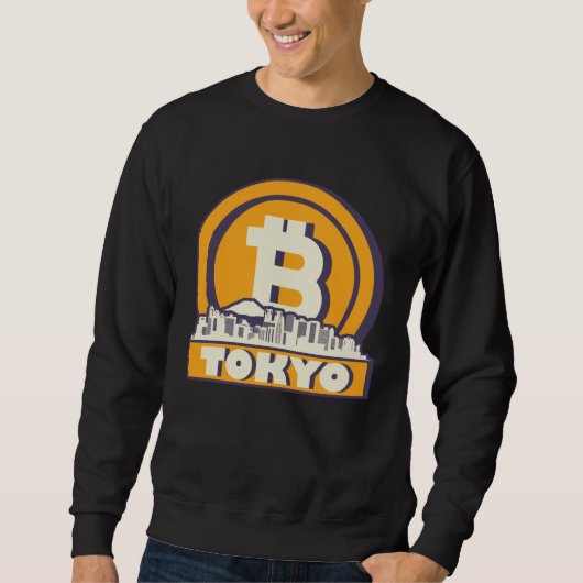 Bitcoin 東京都 Skyline  Tokyo Bitcoin Maximalist Trui (Voorkant)
