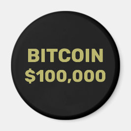 Bitcoin 100000 viering magneet