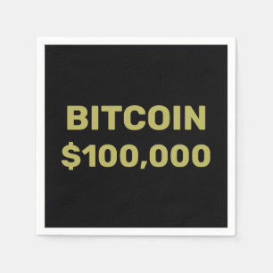 Bitcoin 100000 viering servet