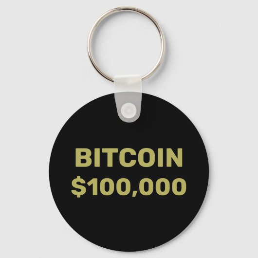 Bitcoin 100000 viering sleutelhanger (Achterkant)