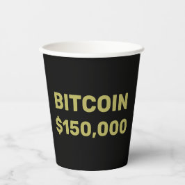 Bitcoin 150000 Celebration Papieren Bekers