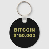 Bitcoin 150000 Celebration Sleutelhanger (Voorkant)