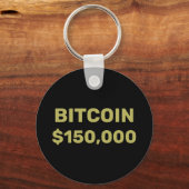Bitcoin 150000 Celebration Sleutelhanger (Voorkant)