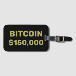Bitcoin 150000 Viering Bagagelabel