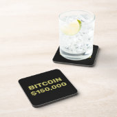 Bitcoin 150000 Viering Bier Onderzetter (Rechterzijde)