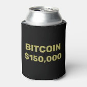 Bitcoin 150000 Viering Blikjeskoeler (Blikje Voorkant)