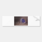 Bitcoin 8 bumpersticker (Voorkant)