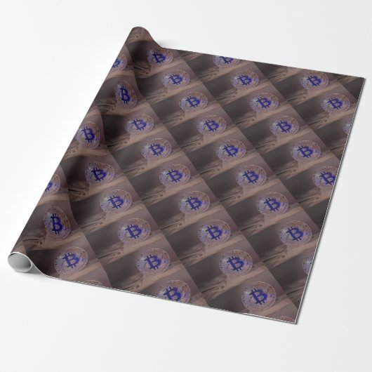 Bitcoin 8 cadeaupapier (Uitgerold)