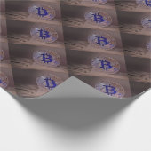 Bitcoin 8 cadeaupapier (Hoek)