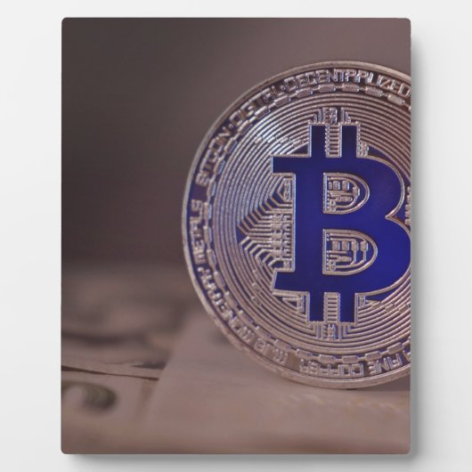 Bitcoin 8 fotoplaat (Voorkant)