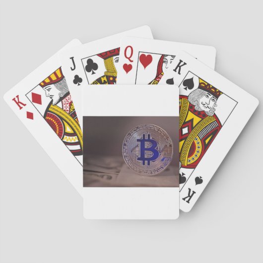 Bitcoin 8 pokerkaarten (Achterkant)