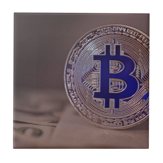 Bitcoin 8 tegeltje (Voorkant)