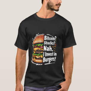 Bitcoin aandelen waarin ik investeer in Burgers u2 T-shirt