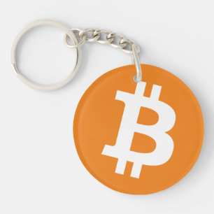 Bitcoin Acryl Sleutelhanger Replica