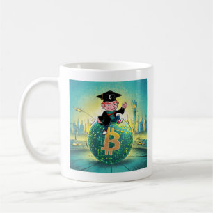 Bitcoin Afstuderen Koffiemok