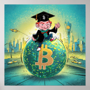 Bitcoin Afstuderen Poster