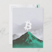 Bitcoin All-Time-High (ATH) Briefkaart (Voorkant / Achterkant)