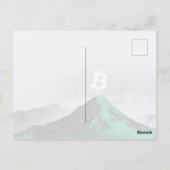 Bitcoin All-Time-High (ATH) Briefkaart (Achterkant)