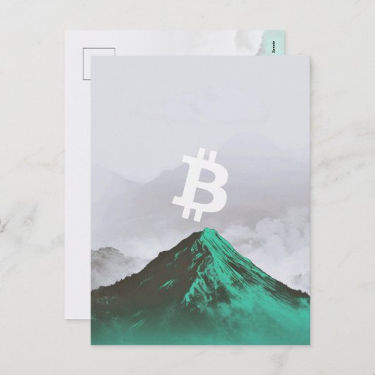 Bitcoin All-Time-High (ATH) Feestdagenkaart (Voorkant / Achterkant)