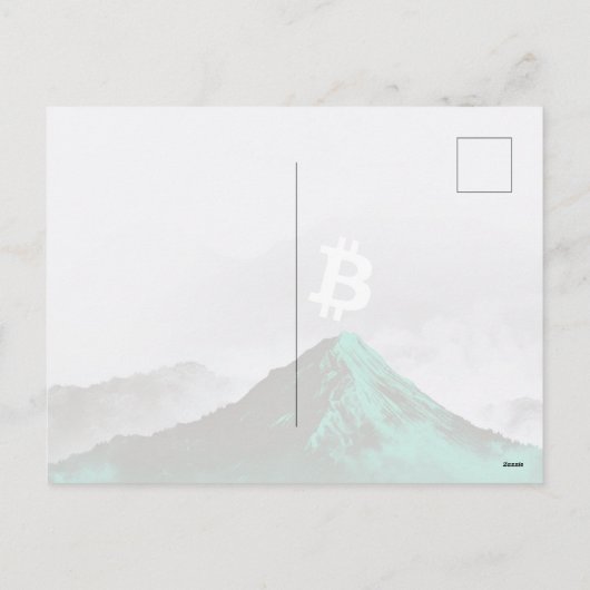 Bitcoin All-Time-High (ATH) Feestdagenkaart (Achterkant)