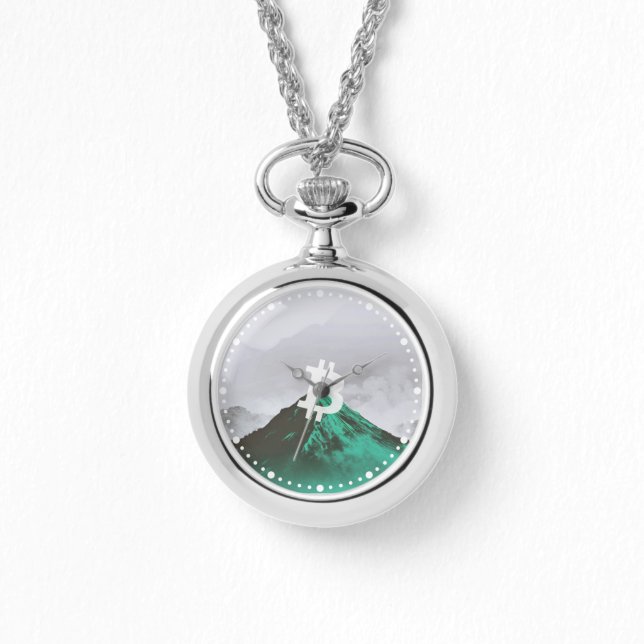 Bitcoin All-Time-High (ATH) Horloge (Voorkant)